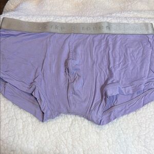 Parke & Ronen Purple Boxer Briefs Stretchy Comfort